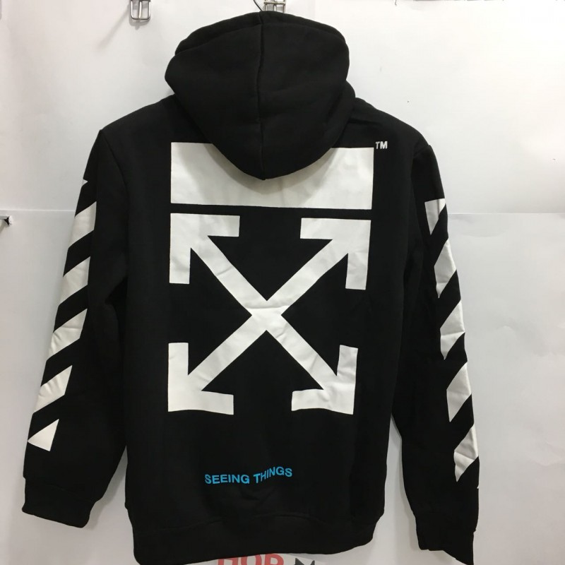 off white unc hoodie